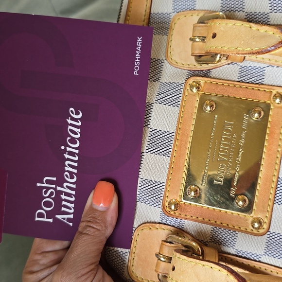 Authentic LOUIS VUITTON Damier Azur Berkeley Hand Bag - Picture 16 of 16